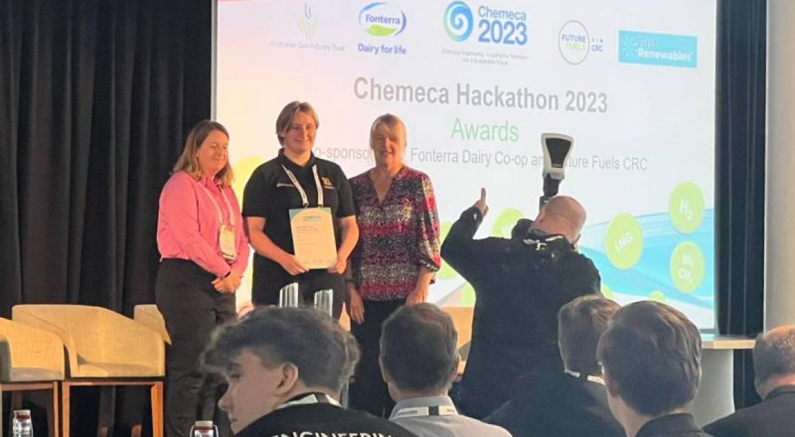 PDV Intern awarded ‘Best Presenter’ at Chemeca Hackathon